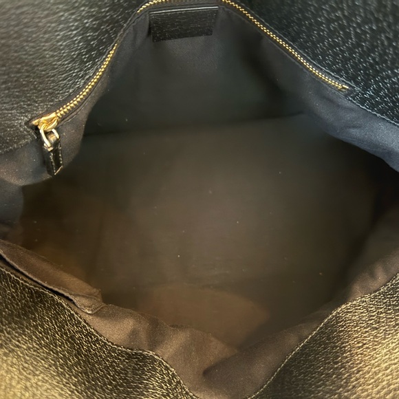 Gucci Black Bag with Bamboo Handle